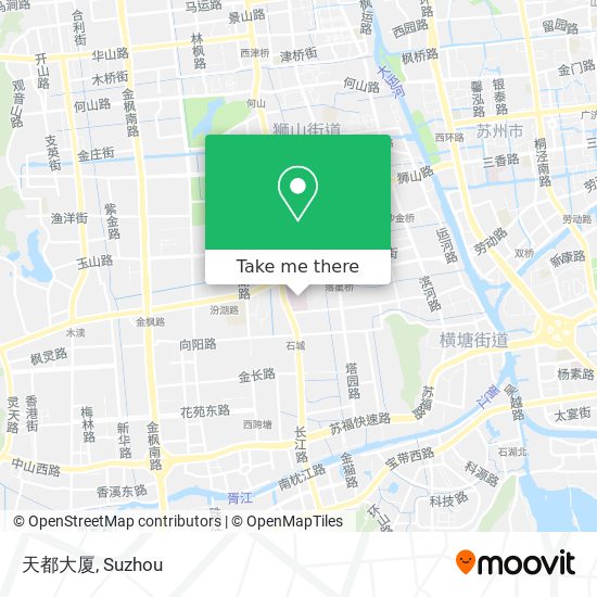 天都大厦 map