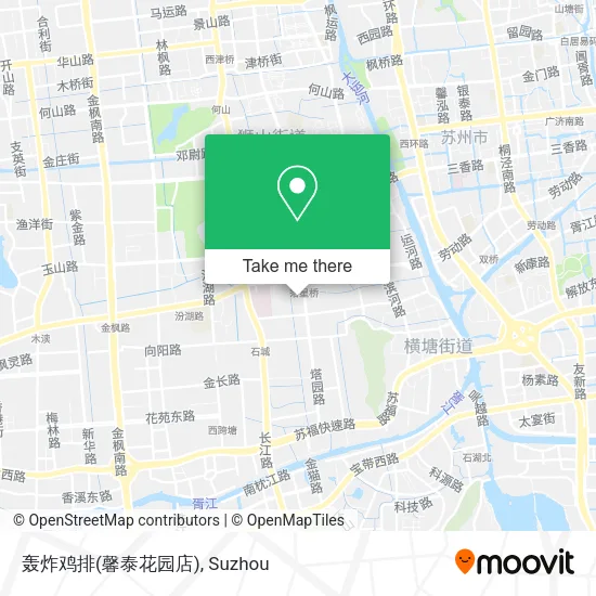 轰炸鸡排(馨泰花园店) map