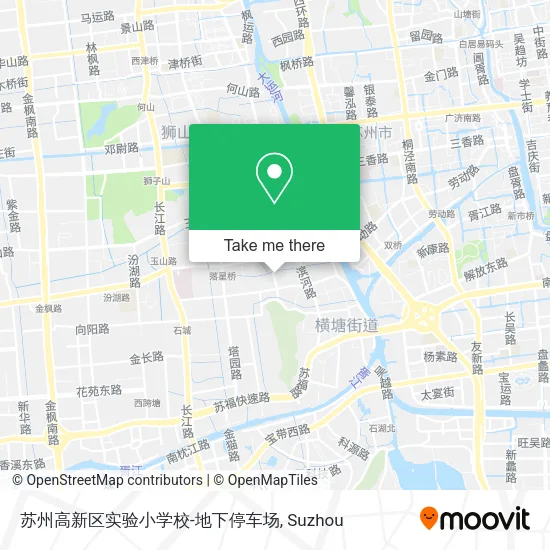 苏州高新区实验小学校-地下停车场 map