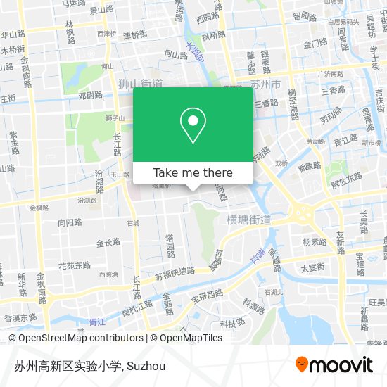 苏州高新区实验小学 map