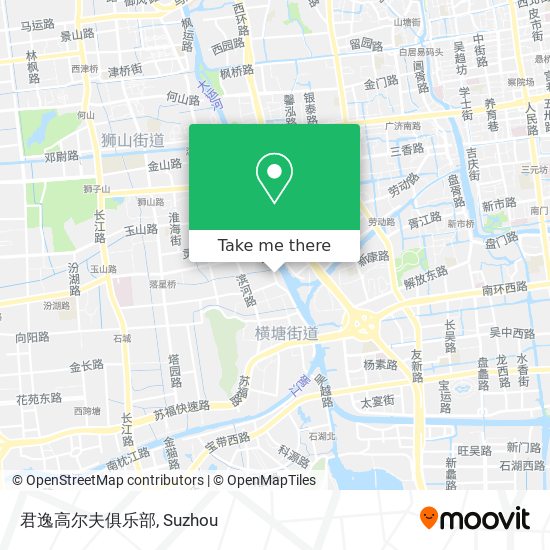 君逸高尔夫俱乐部 map