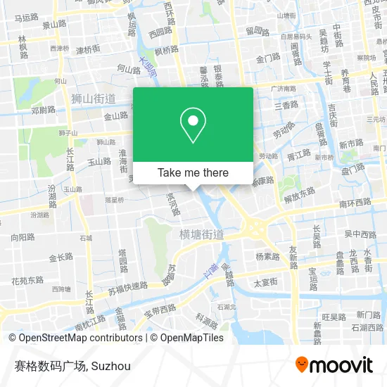 赛格数码广场 map