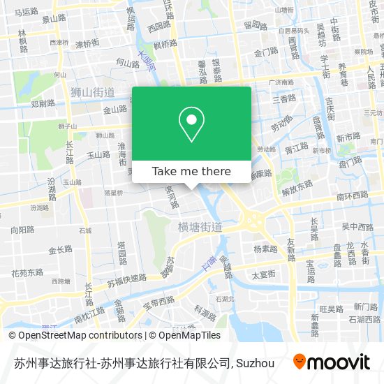 苏州事达旅行社-苏州事达旅行社有限公司 map