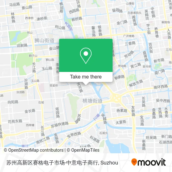 苏州高新区赛格电子市场-中意电子商行 map