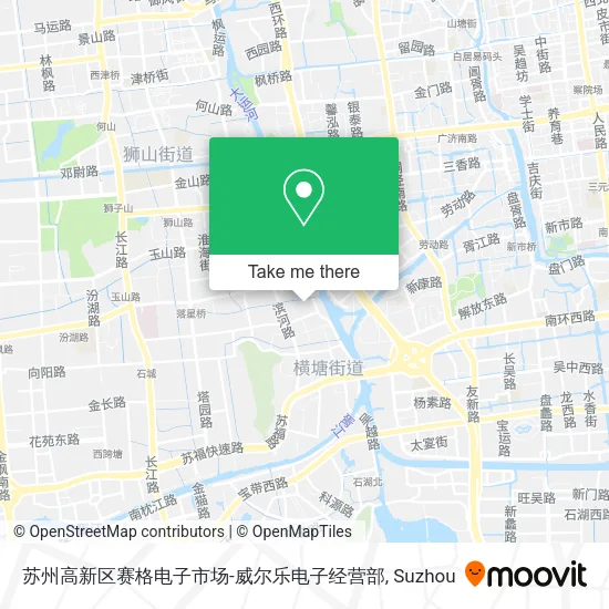 苏州高新区赛格电子市场-威尔乐电子经营部 map