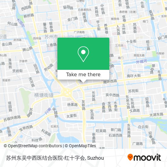 苏州东吴中西医结合医院-红十字会 map