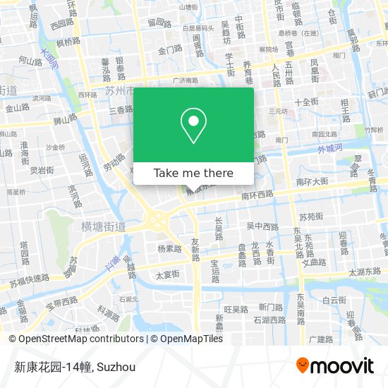 新康花园-14幢 map