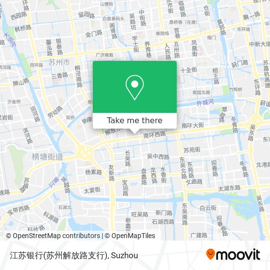 江苏银行(苏州解放路支行) map