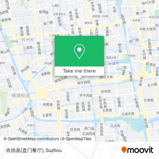 肯德基(盘门餐厅) map