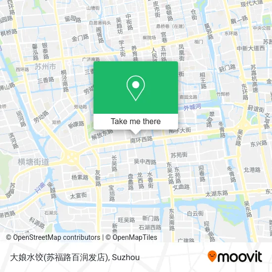大娘水饺(苏福路百润发店) map