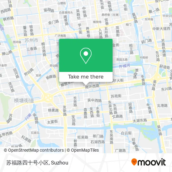 苏福路四十号小区 map