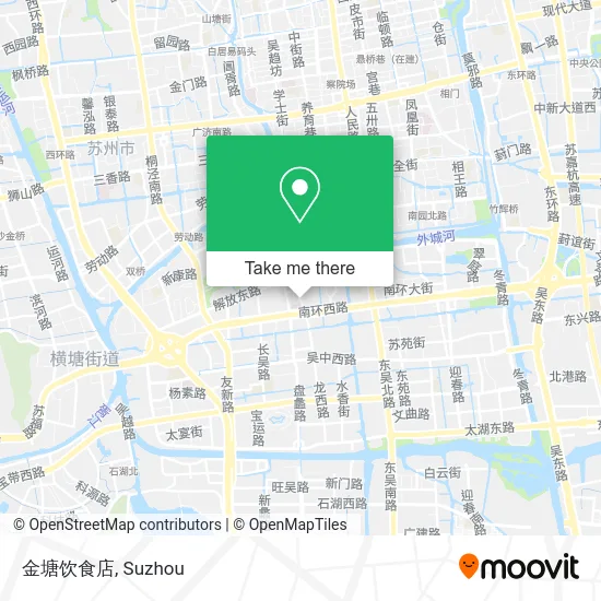 金塘饮食店 map