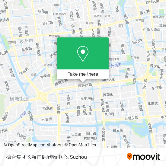 德合集团长桥国际购物中心 map