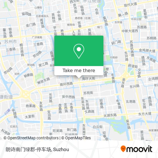 朗诗南门绿郡-停车场 map