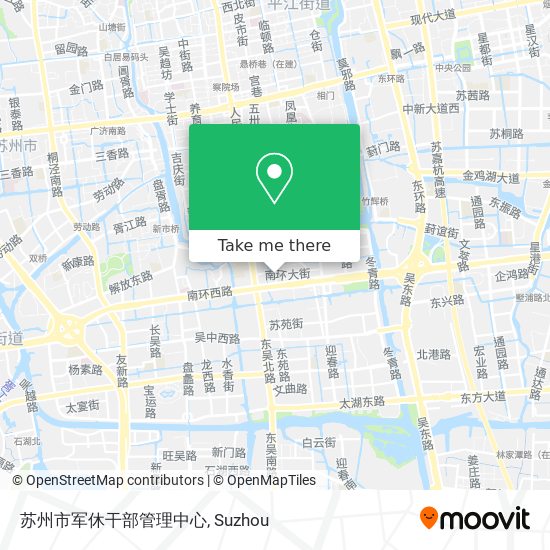 苏州市军休干部管理中心 map