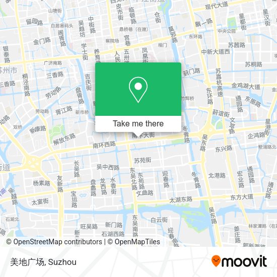 美地广场 map