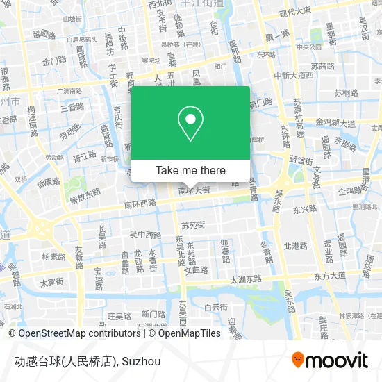 动感台球(人民桥店) map