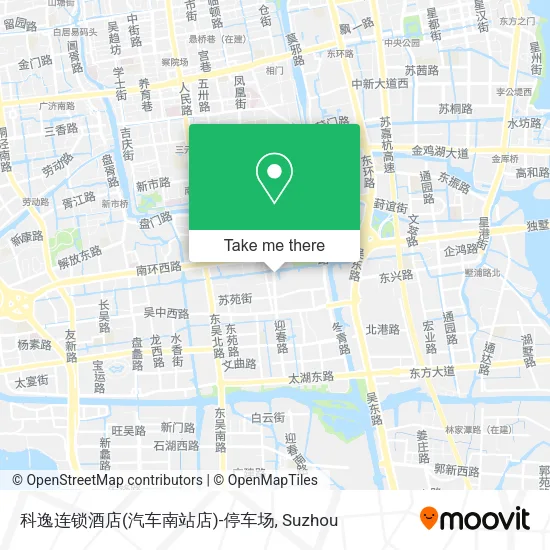 科逸连锁酒店(汽车南站店)-停车场 map