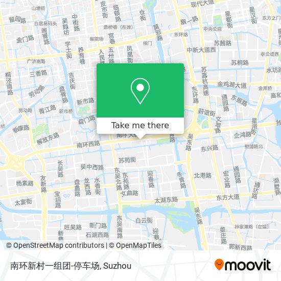 南环新村一组团-停车场 map
