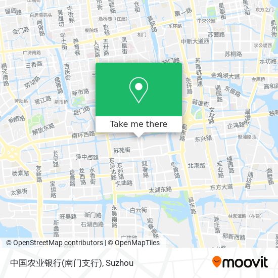 中国农业银行(南门支行) map