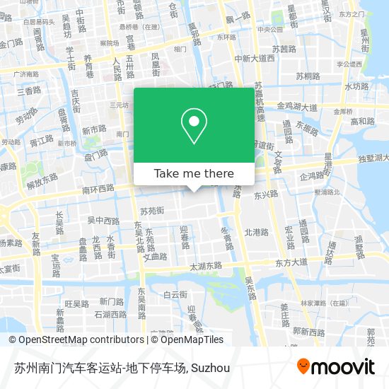 苏州南门汽车客运站-地下停车场 map