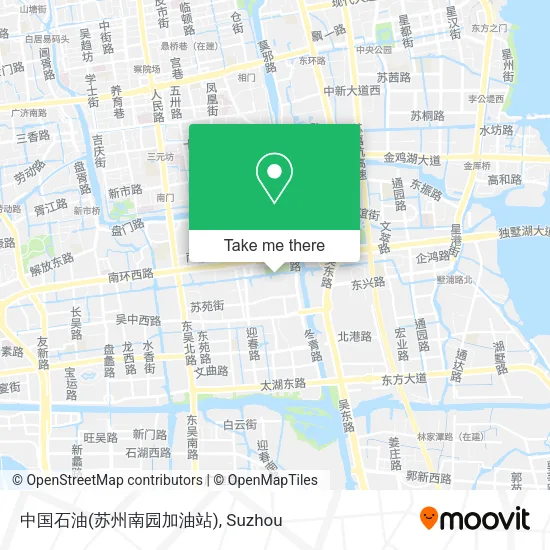 中国石油(苏州南园加油站) map