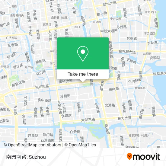南园南路 map