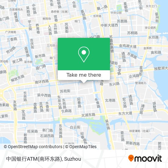 中国银行ATM(南环东路) map