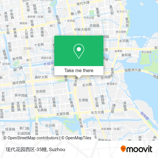 现代花园西区-35幢 map