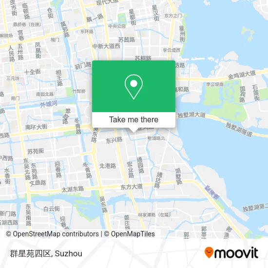 群星苑四区 map