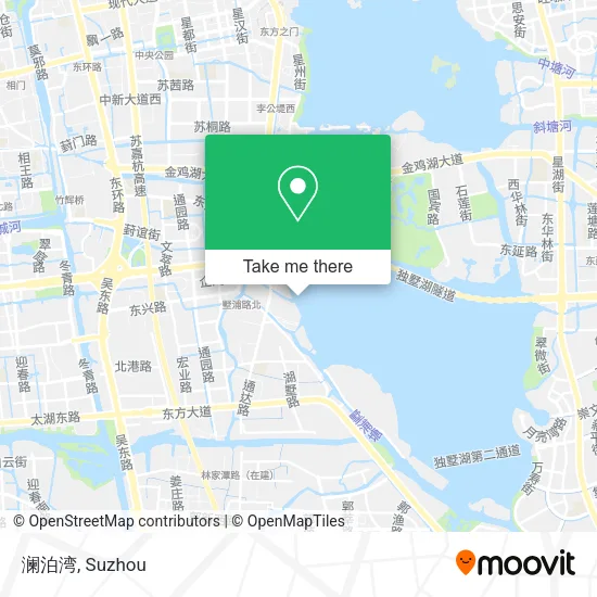 澜泊湾 map
