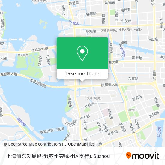 上海浦东发展银行(苏州荣域社区支行) map