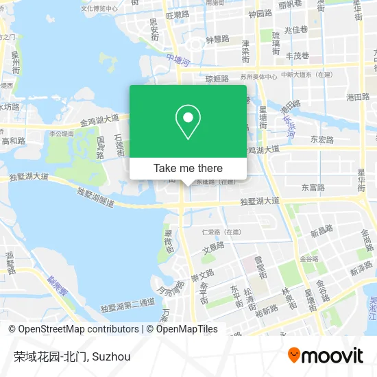 荣域花园-北门 map