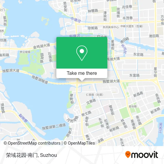 荣域花园-南门 map