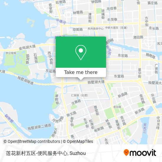 莲花新村五区-便民服务中心 map