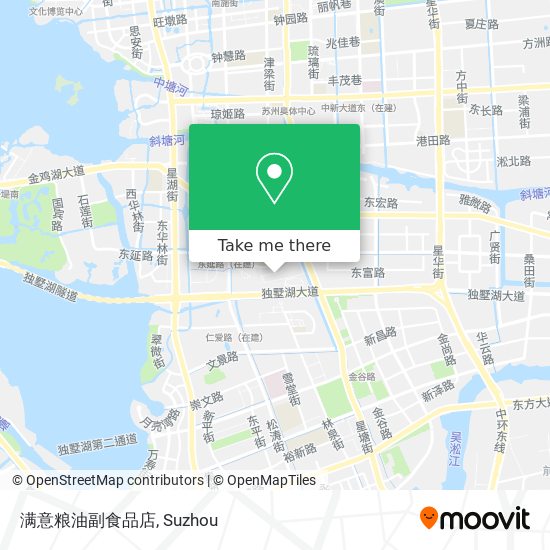 满意粮油副食品店 map