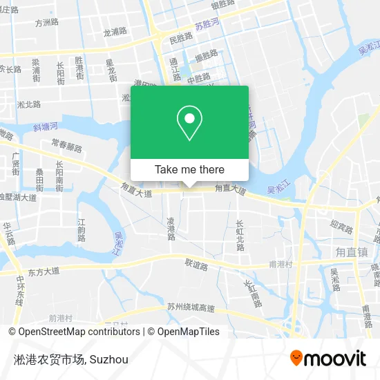 淞港农贸市场 map