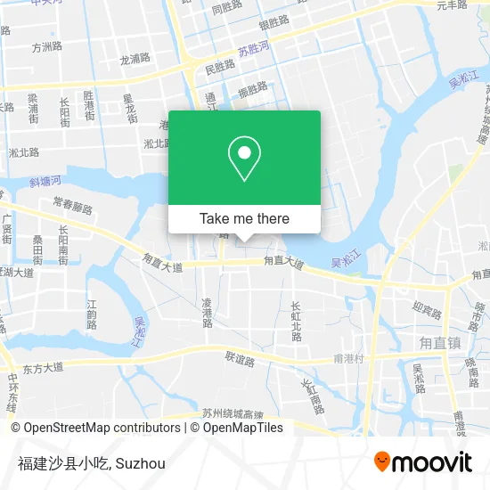 福建沙县小吃 map
