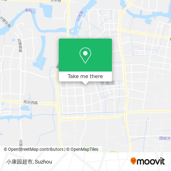 小康园超市 map