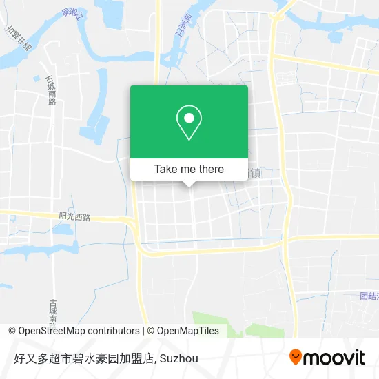 好又多超市碧水豪园加盟店 map