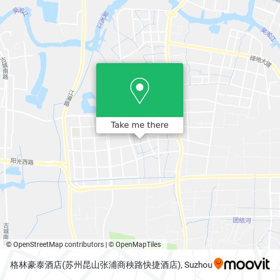格林豪泰酒店(苏州昆山张浦商秧路快捷酒店) map