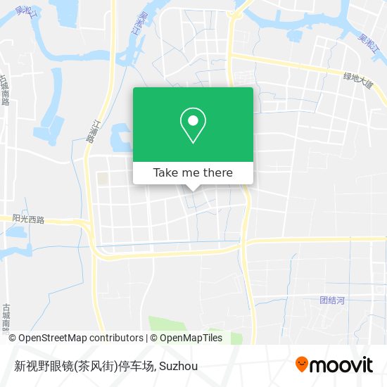 新视野眼镜(茶风街)停车场 map