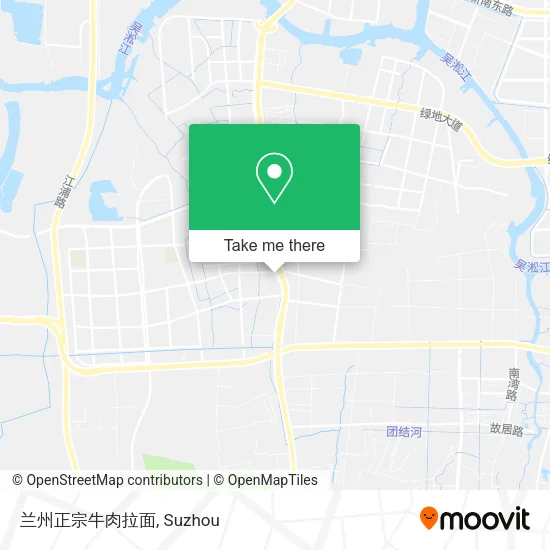 兰州正宗牛肉拉面 map