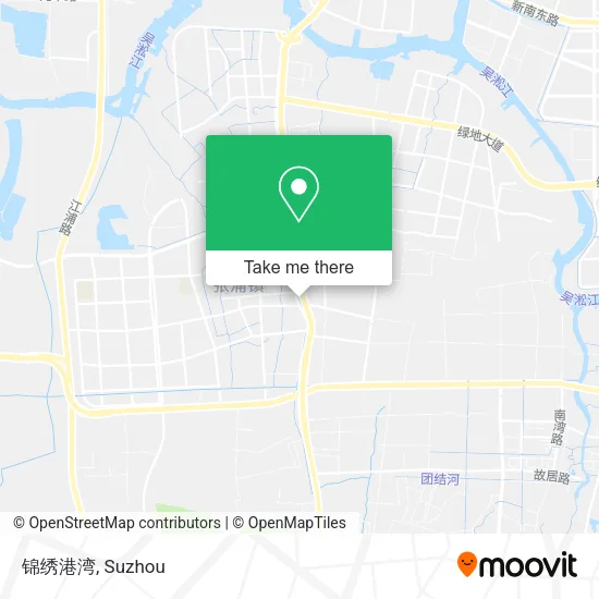 锦绣港湾 map