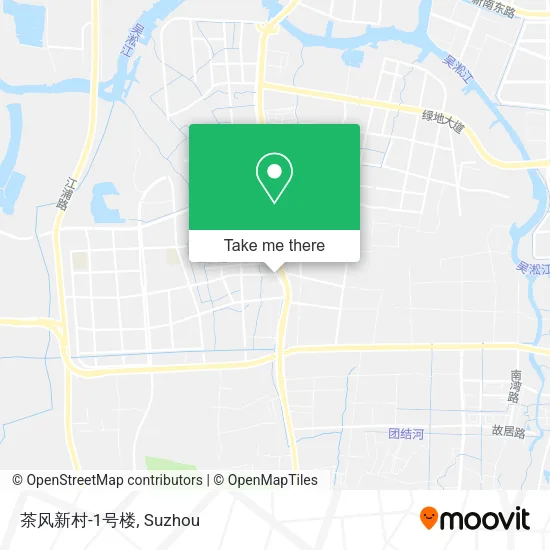 茶风新村-1号楼 map