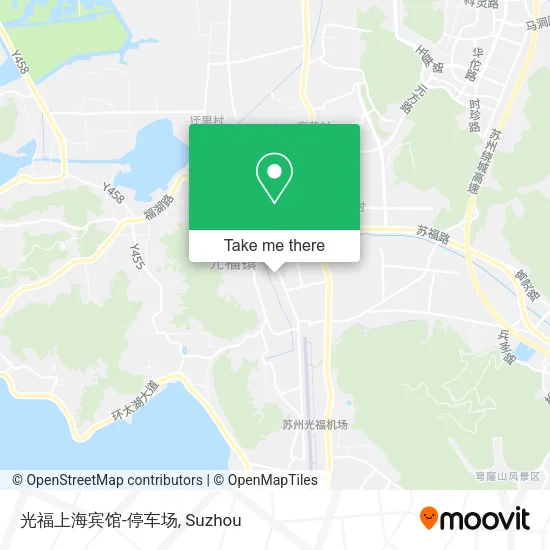 光福上海宾馆-停车场 map