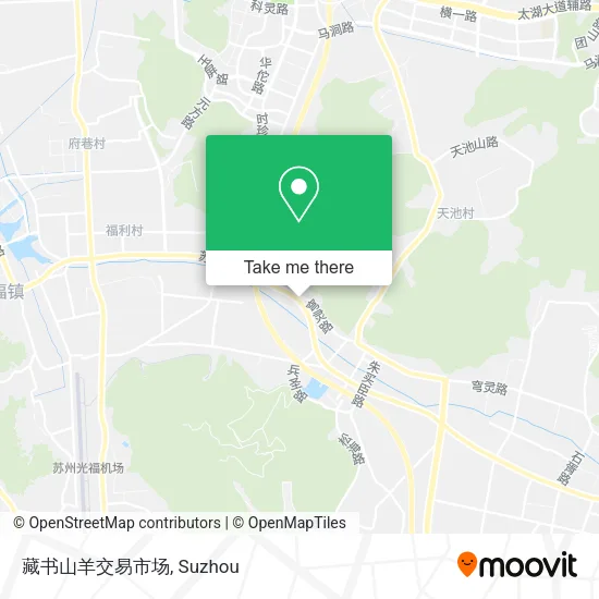 藏书山羊交易市场 map