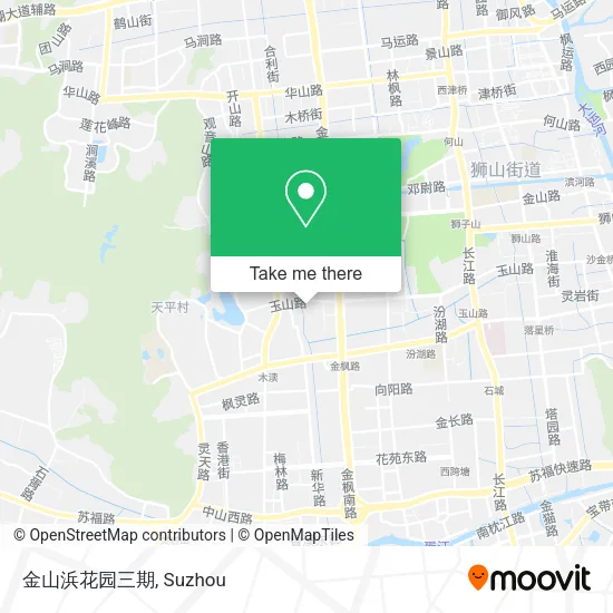 金山浜花园三期 map