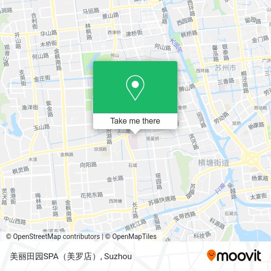美丽田园SPA（美罗店） map