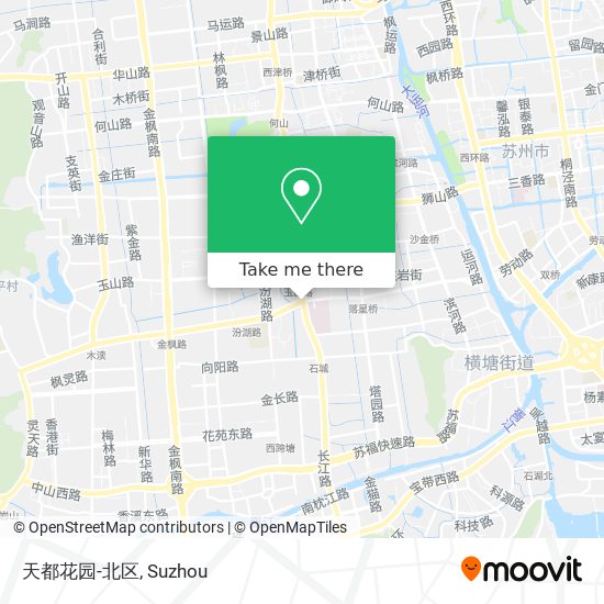 天都花园-北区 map